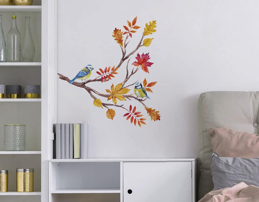 Autumn Branch αυτοκόλλητα τοίχου βινυλίου (54121)