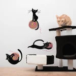 Joyful Cats αυτοκόλλητα τοίχου (54124)