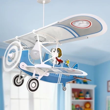 Snoopy airplane κρεμαστό φωτιστικό οροφής (54302)