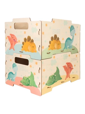 Baby Dinos κουτιά αποθήκευσης (σετ 2 τμχ) (5450)