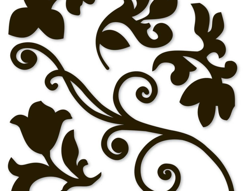 Arabesque αφρώδη αυτοκόλλητα τοίχου M (54504)