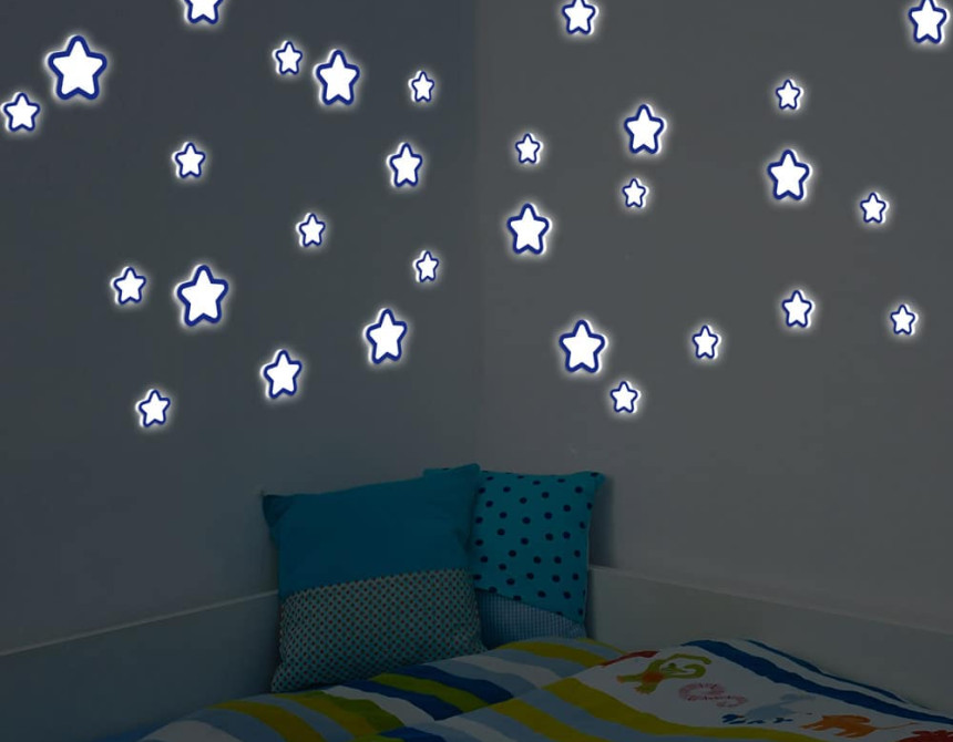 Glow Star φωσφορίζοντα τοίχου M (54506)