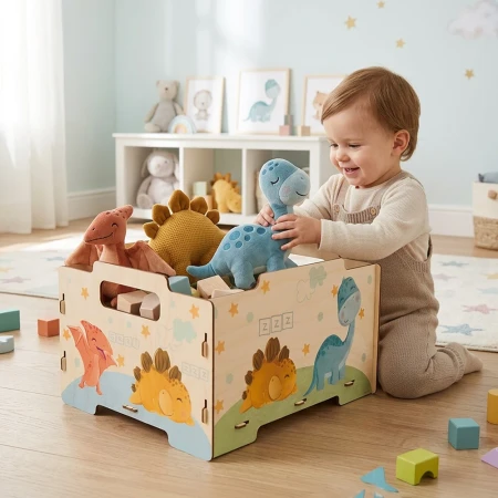 Baby Dinos κουτιά αποθήκευσης (σετ 2 τμχ) (5450)