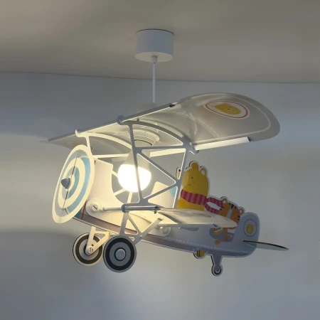 Little Plane Teddy παιδικό φωτιστικό οροφής (54522)