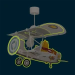 Little Plane Teddy παιδικό φωτιστικό οροφής (54522)