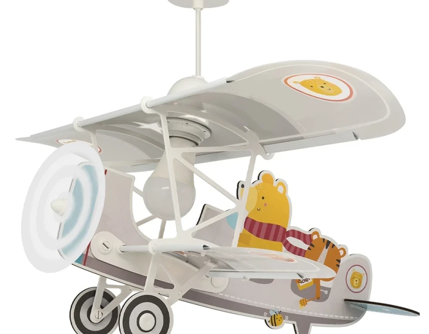 Little Plane Teddy παιδικό φωτιστικό οροφής (54522)