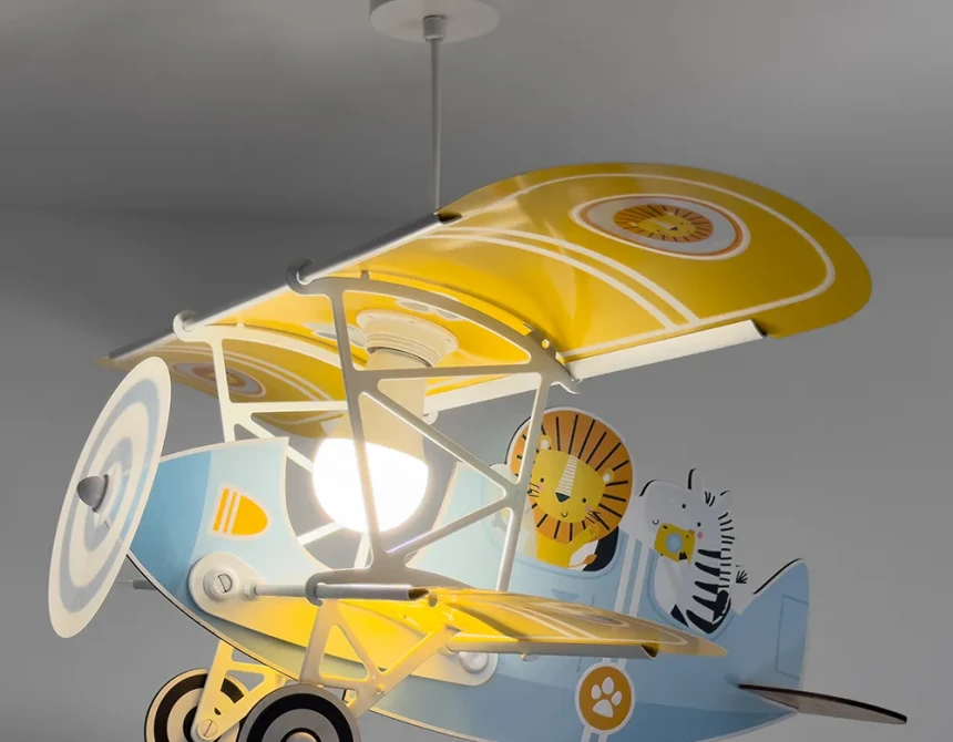 Little Lion planes παιδικό φωτιστικό οροφής (54602)
