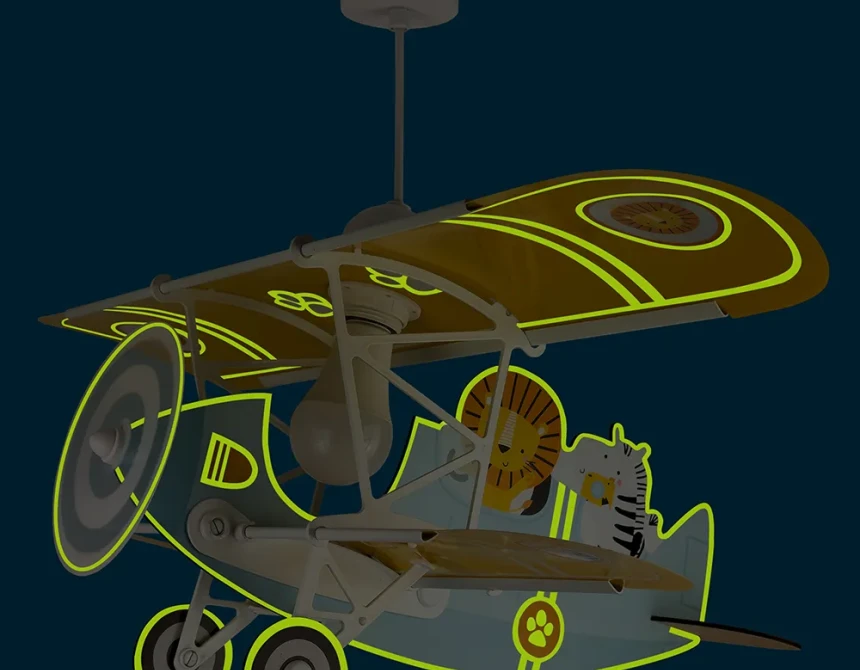 Little Lion planes παιδικό φωτιστικό οροφής (54602)