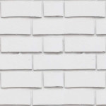White Bricks μαλακά πλακάκια προστασίας τοίχων (54731)