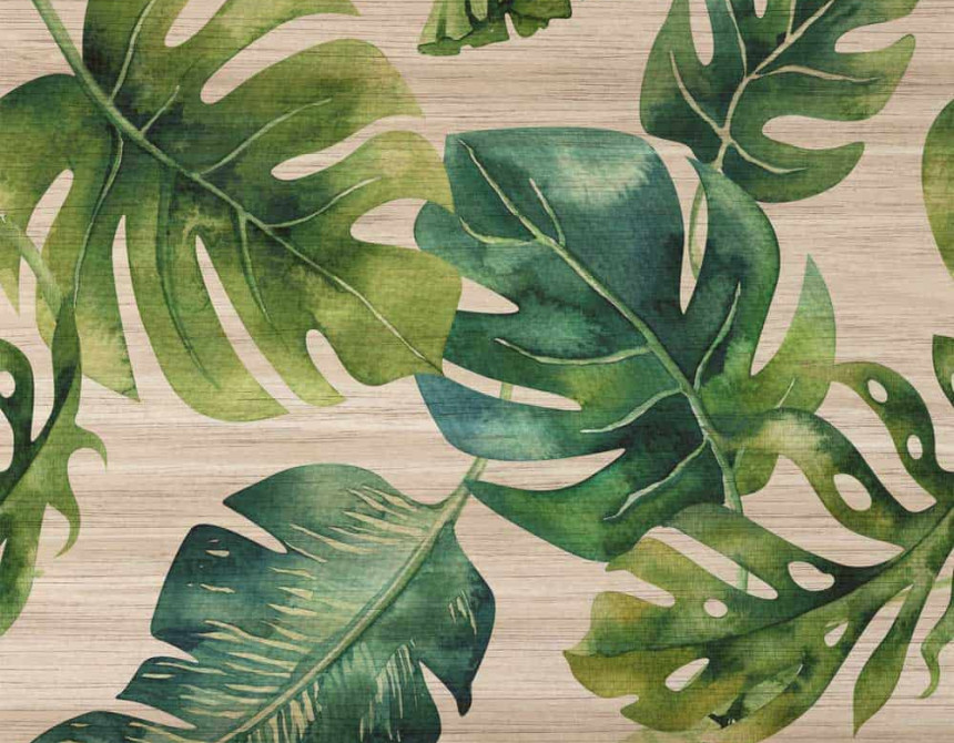 Wood Tropical μαλακά πλακάκια προστασίας τοίχων (54758)
