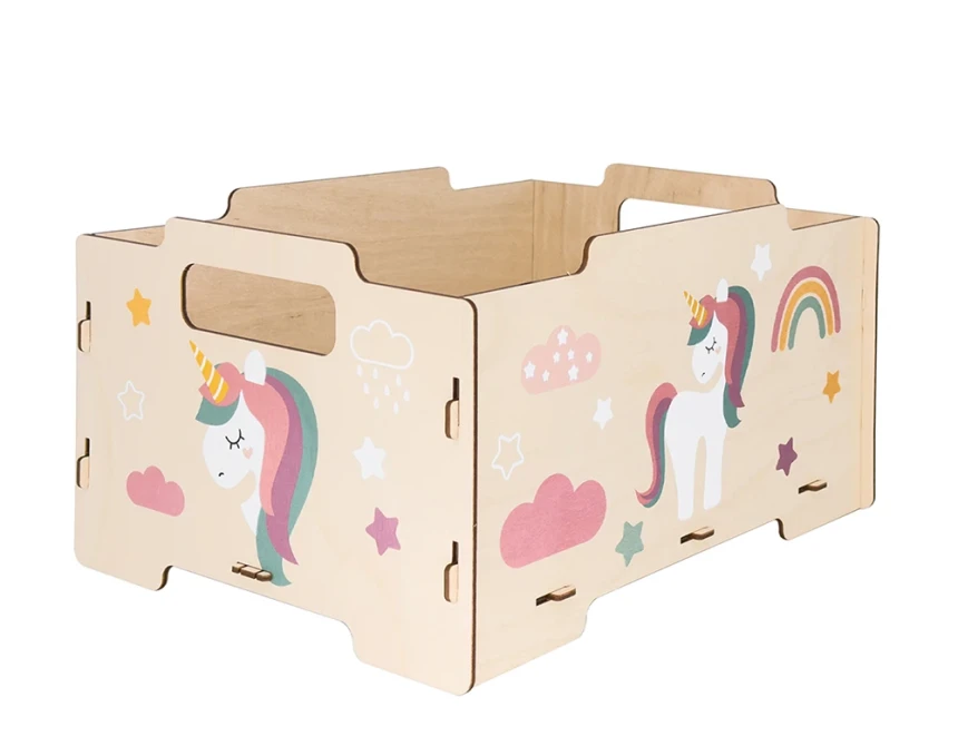 Unicorns κουτιά αποθήκευσης (σετ 2 τμχ) (5590)