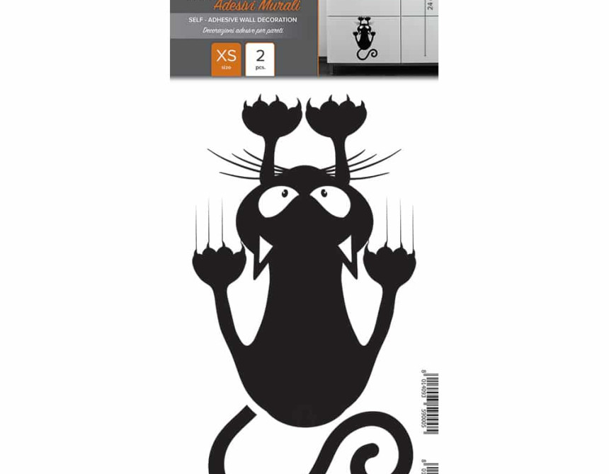Cat αυτοκόλλητα τοίχου XS (59007)