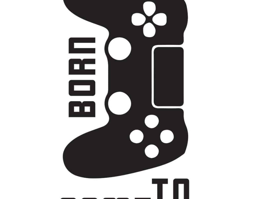 Born To Game αυτοκόλλητα τοίχου (59011)