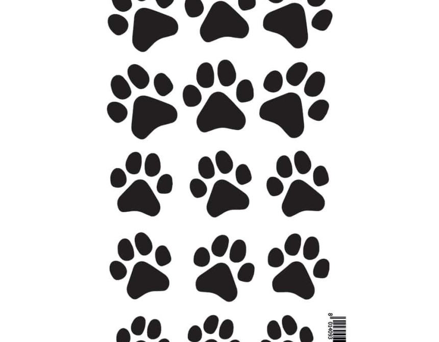 Footprints αυτοκόλλητα τοίχου (59017)