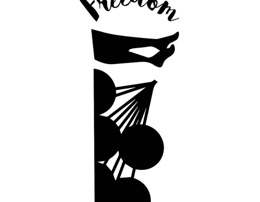Freedom αυτοκόλλητα τοίχου S (59176)