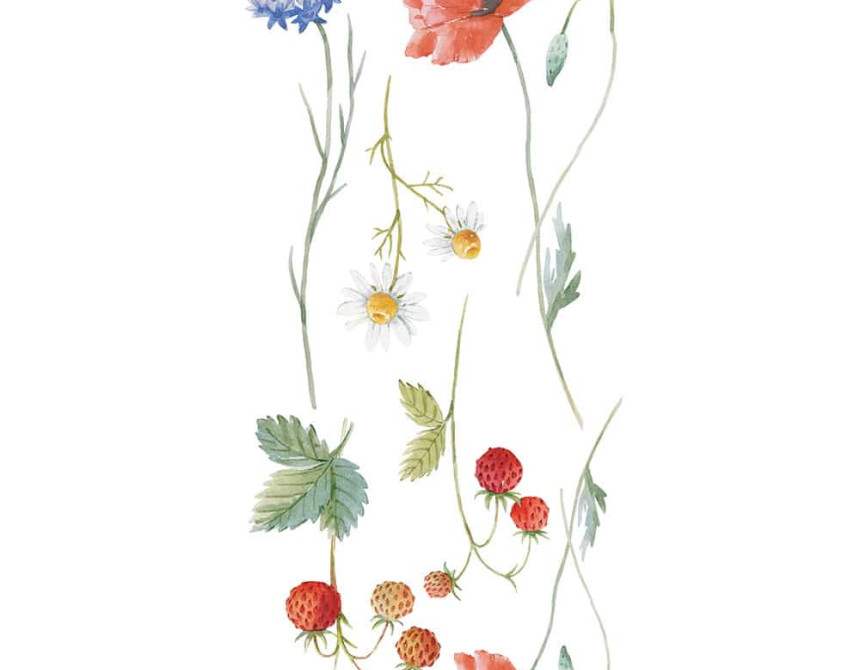 Field Flowers αυτοκόλλητα τοίχου βινυλίου (59178)