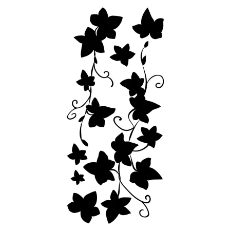 Ivy Silhouette αυτοκόλλητα τοίχου (59182)