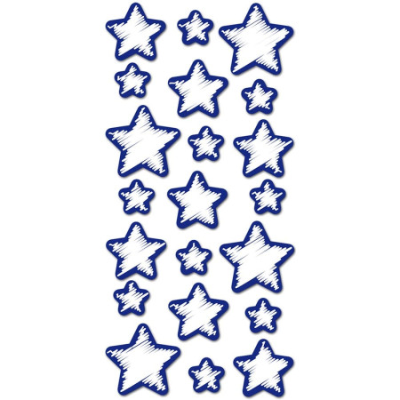 Glow Star φωσφορίζοντα αυτοκόλλητα τοίχου S (59506)