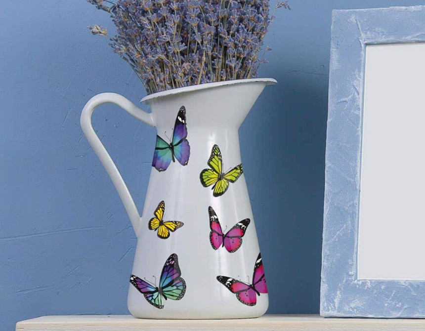 Colourful Butterflies αυτοκόλλητα τοίχου βινυλίου (59602)