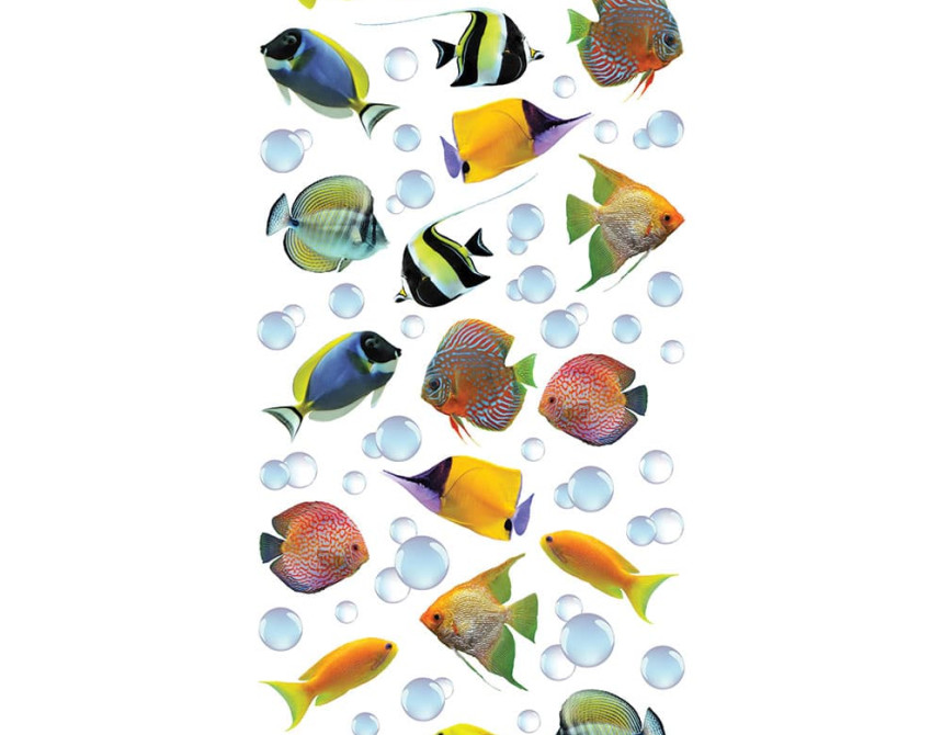 Colourful Fishes αυτοκόλλητα τοίχου βινυλίου (59604)