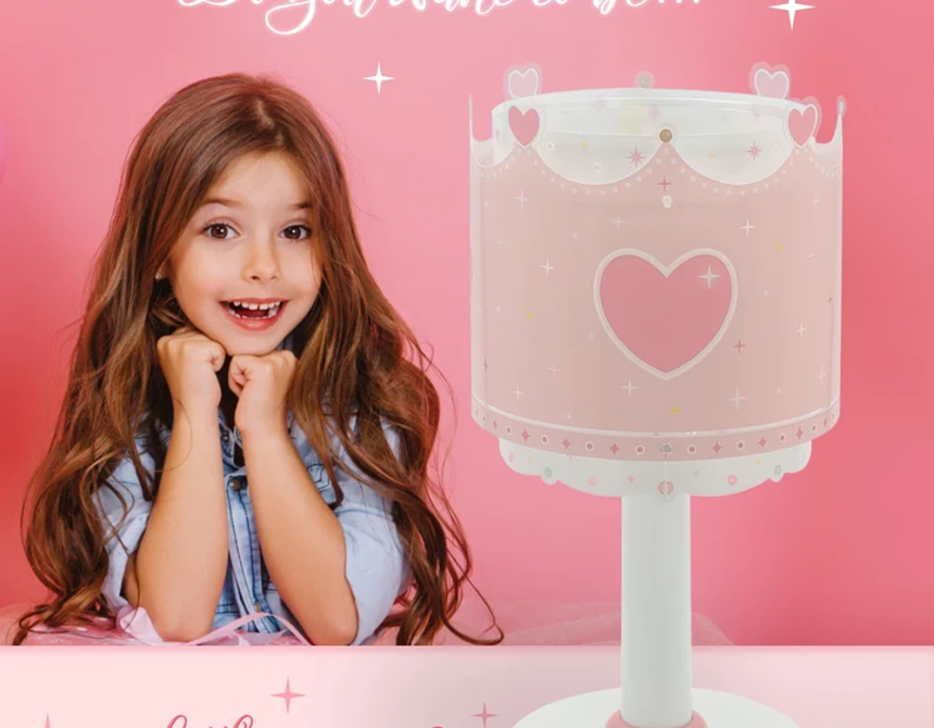 Little Queen παιδικό φωτιστικό κομοδίνου (61101N)