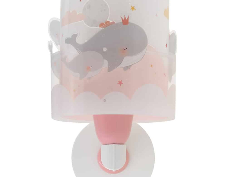 Whale Dreams Pink απλίκα τοίχου (61179S)