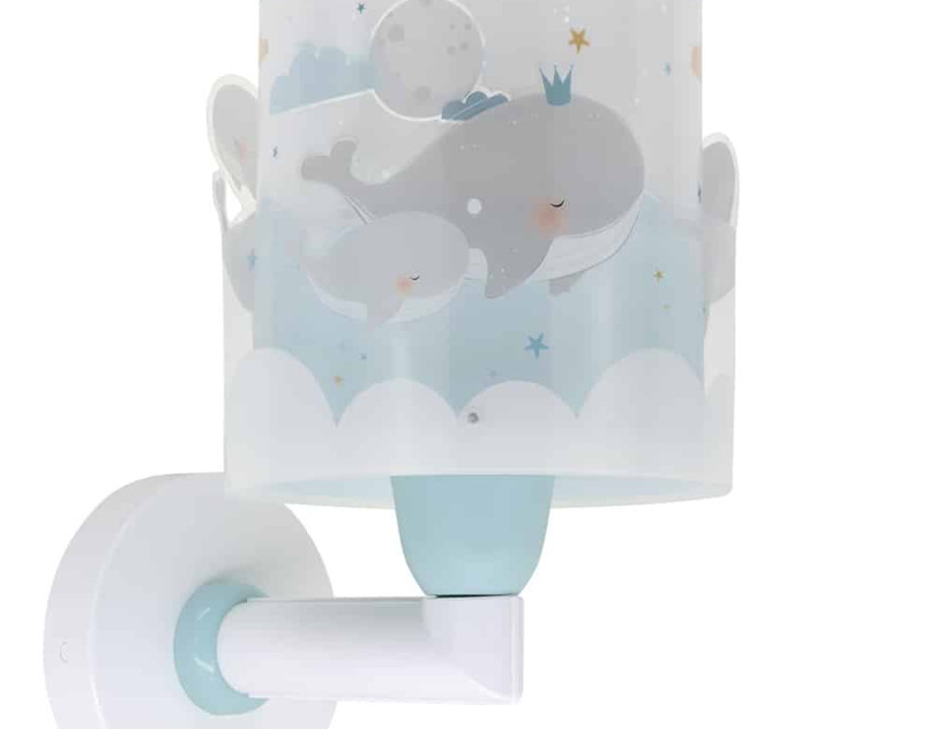 Whale Dreams Blue απλίκα τοίχου (61179T)