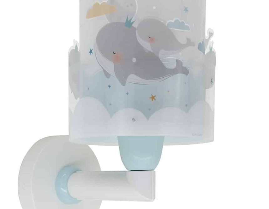 Whale Dreams Blue απλίκα τοίχου (61179T)