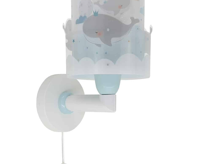 Whale Dreams Blue απλίκα τοίχου (61179T)