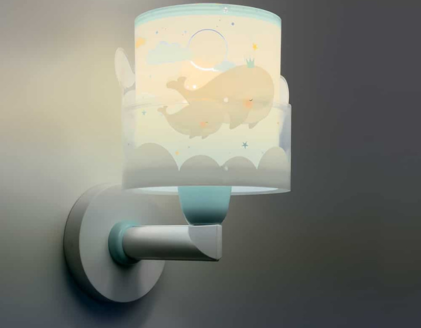 Whale Dreams Blue απλίκα τοίχου (61179T)