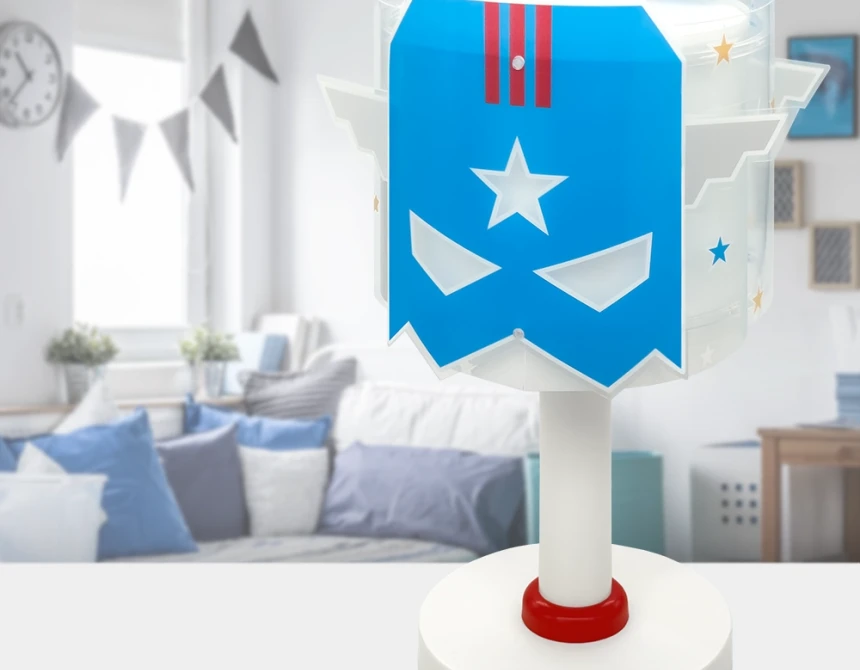 Blue Hero παιδικό φωτιστικό κομοδίνου (61811)
