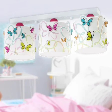 Butterfly τρίφωτο οροφής (62143)