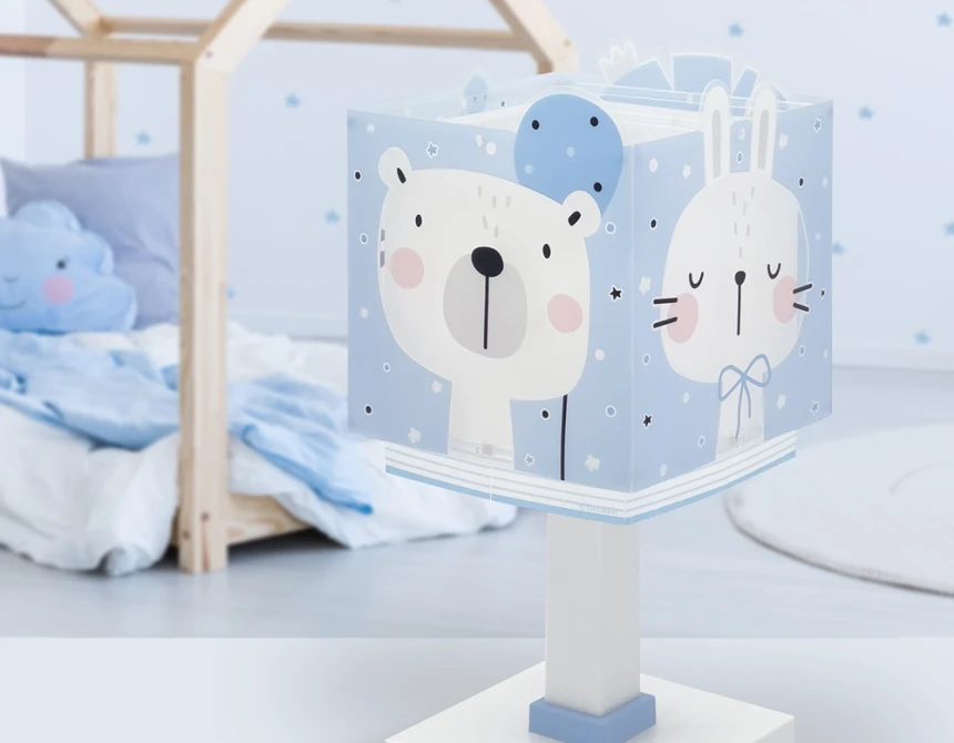 Baby Jungle Blue φωτιστικό κομοδίνου (63111T)