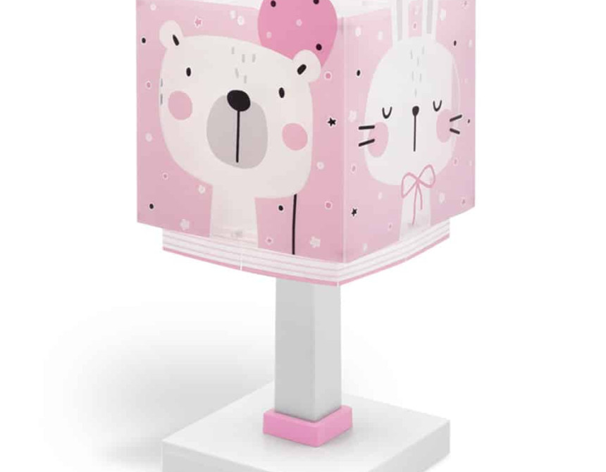 Baby Jungle Pink κομοδίνου παιδικό φωτιστικό (63111S)