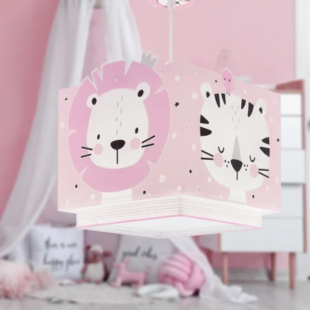 Baby Jungle Pink παιδικό φωτιστικό οροφής (63112MS)