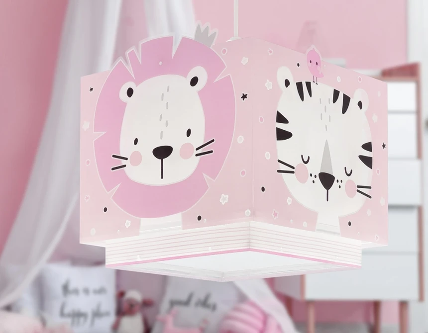 Baby Jungle Pink παιδικό φωτιστικό οροφής (63112MS)
