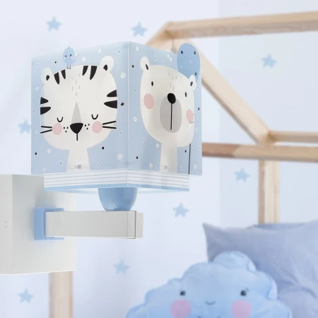 Baby Jungle Blue απλίκα τοίχου διπλού τοιχώματος (63119T)