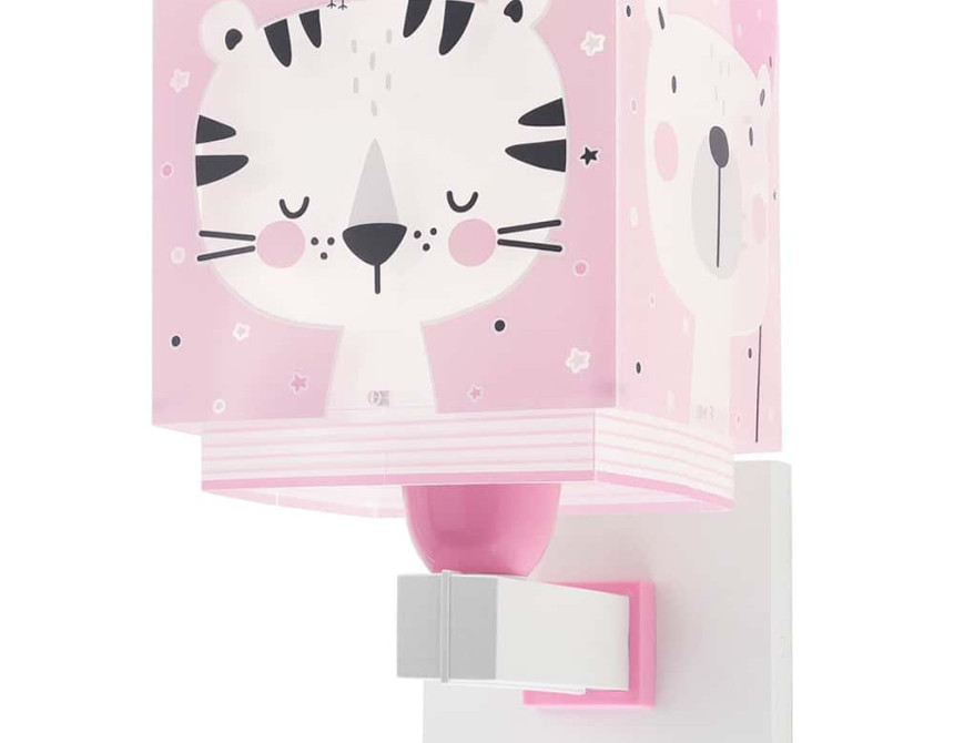 Baby Jungle Pink απλίκα τοίχου διπλού τοιχώματος (63119S)