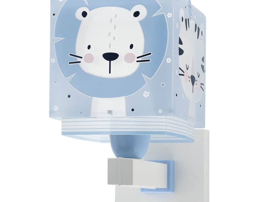 Baby Jungle Blue απλίκα τοίχου διπλού τοιχώματος (63119T)