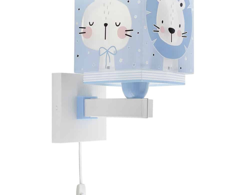 Baby Jungle Blue απλίκα τοίχου διπλού τοιχώματος (63119T)