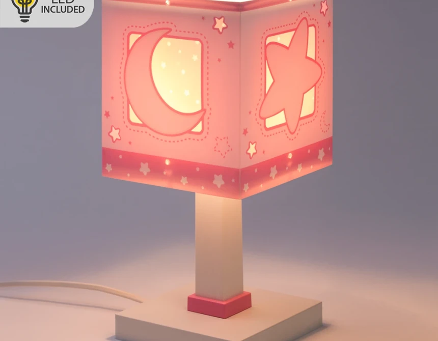 MoonLight Pink επιτραπέζιο φωτιστικό LED (63231NS)
