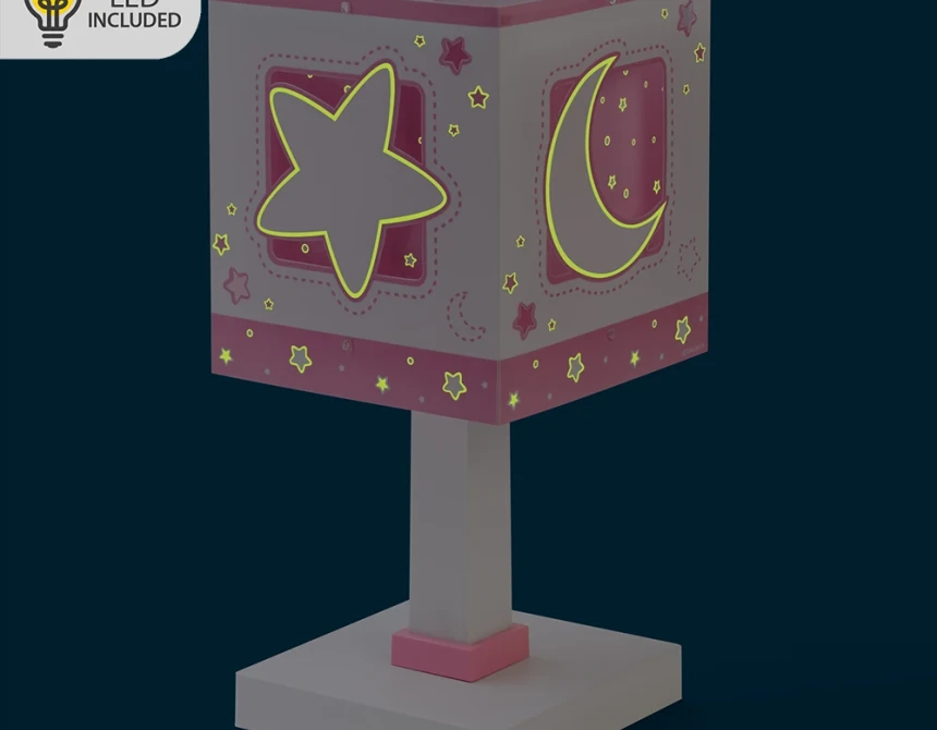 MoonLight Pink επιτραπέζιο φωτιστικό LED (63231NS)