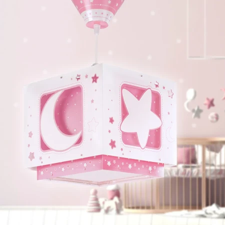 MoonLight Pink παιδικό φωτιστικό οροφής (63232MS)