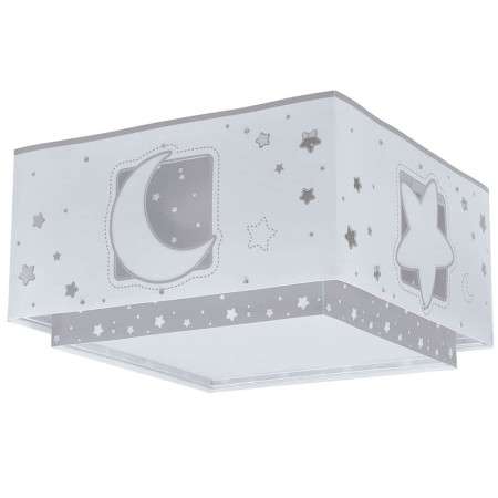 Moonlight Gray παιδική πλαφονιέρα οροφής (63236ME)