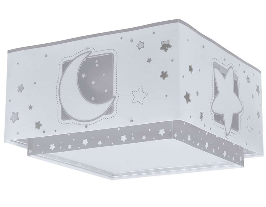 Moonlight Gray παιδική πλαφονιέρα οροφής (63236ME)