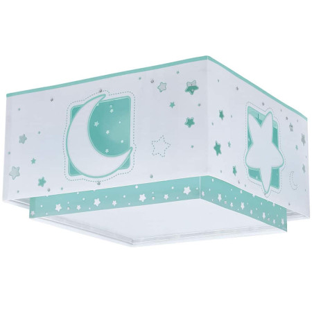 Moonlight Green παιδική πλαφονιέρα οροφής (63236H)