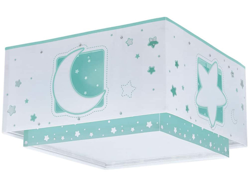 Moonlight Green παιδική πλαφονιέρα οροφής (63236H)