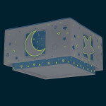 Moonlight Blue παιδική πλαφονιέρα οροφής (63236T)