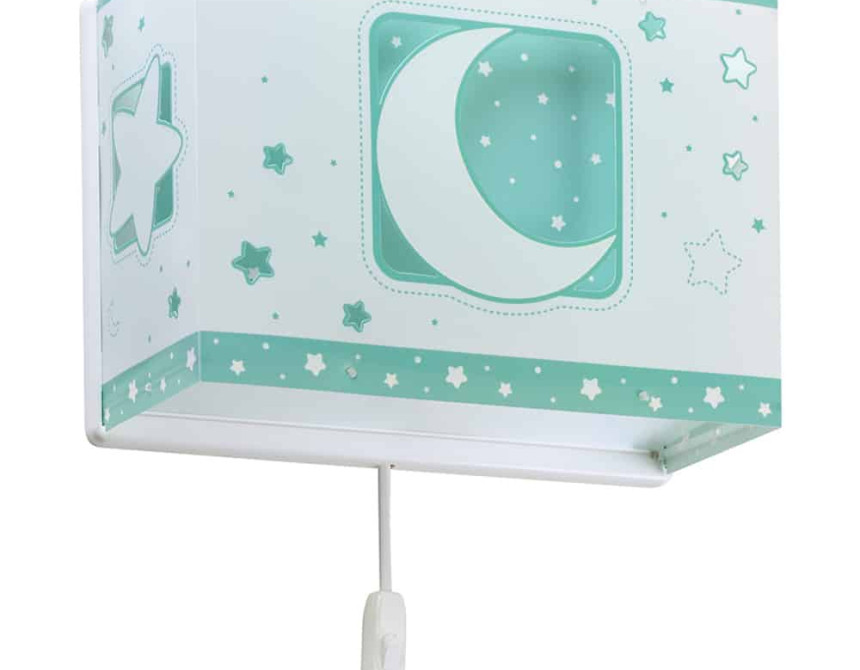 MoonLight Green απλίκα τοίχου διπλού τοιχώματος (63238[H])