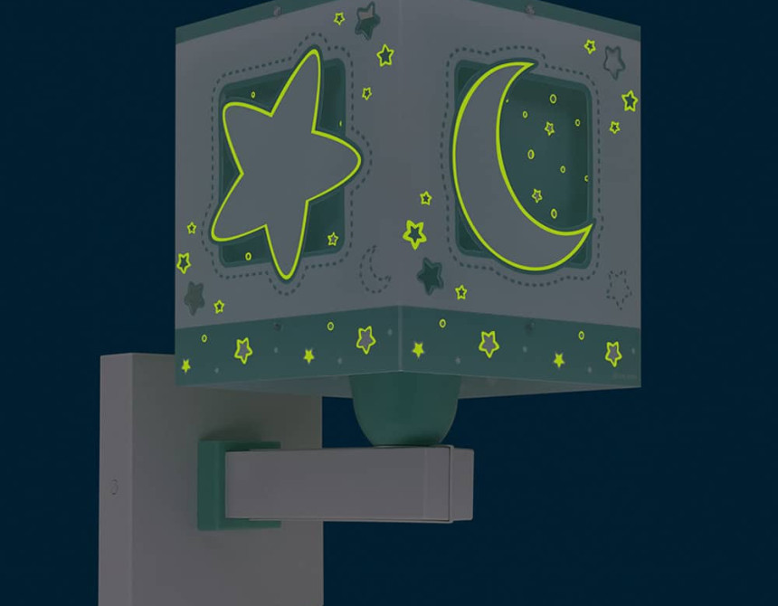 Moonlight Green απλίκα τοίχου (63239H)